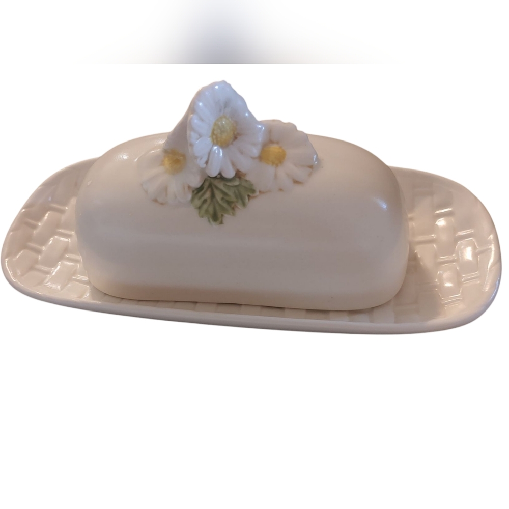Metlox Poppy Trail Butter Keep Vintage 70s